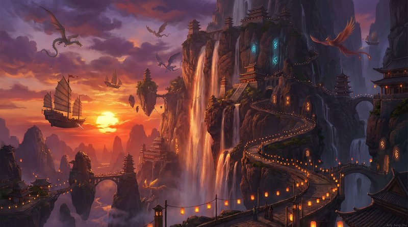 糖心vlog短视频-落日仙城